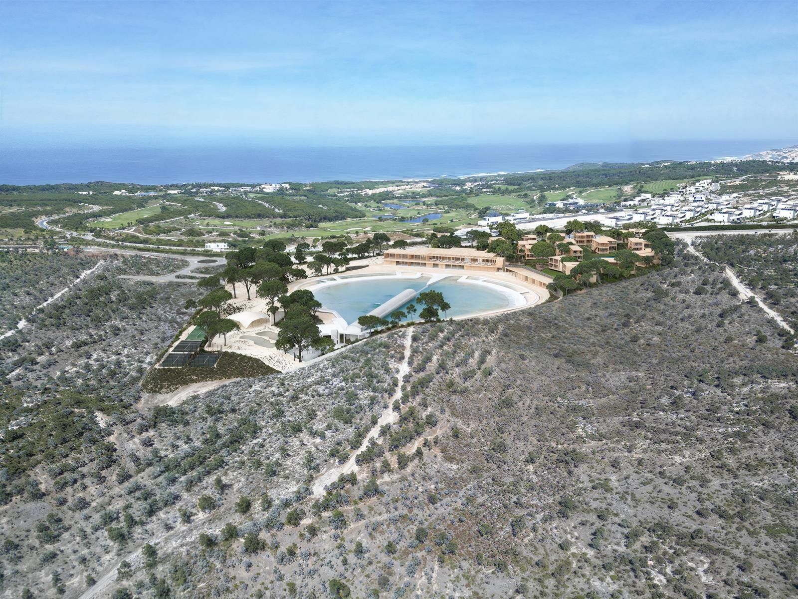 Portugal's first wave pool for surfing