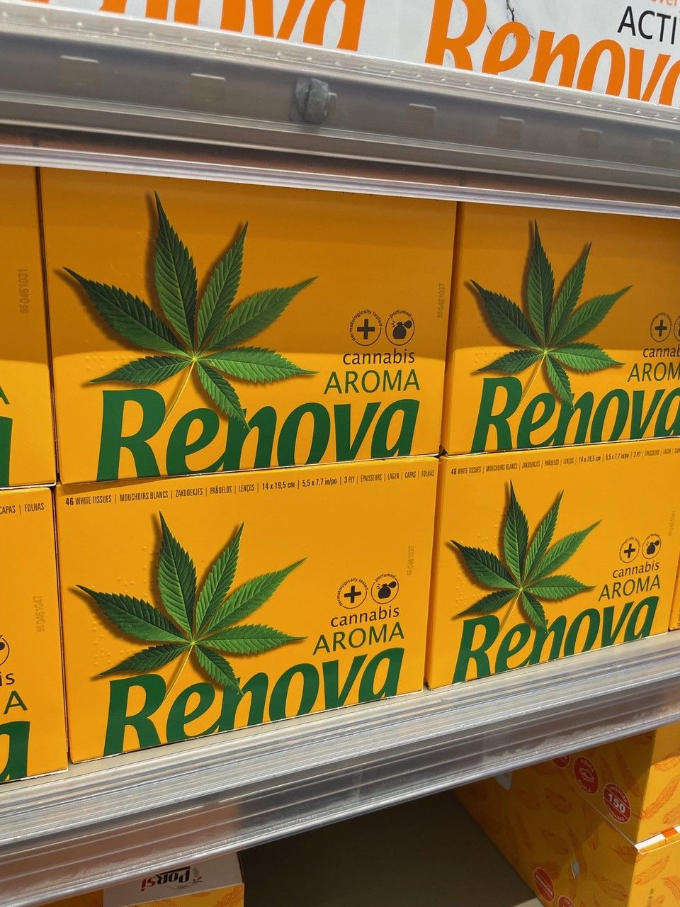 The curious case of cannabis-scented tissues