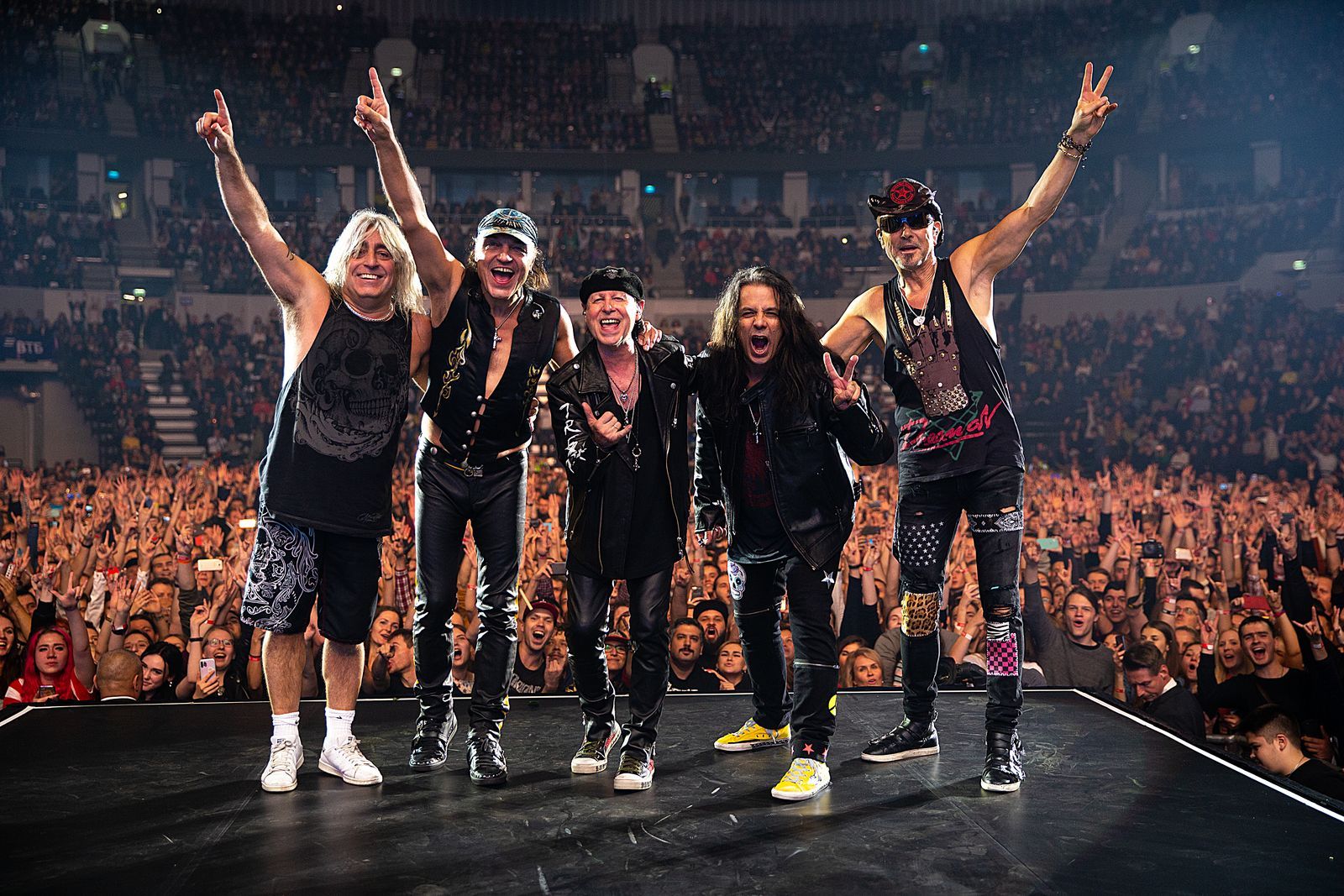 Scorpions performing in Portugal