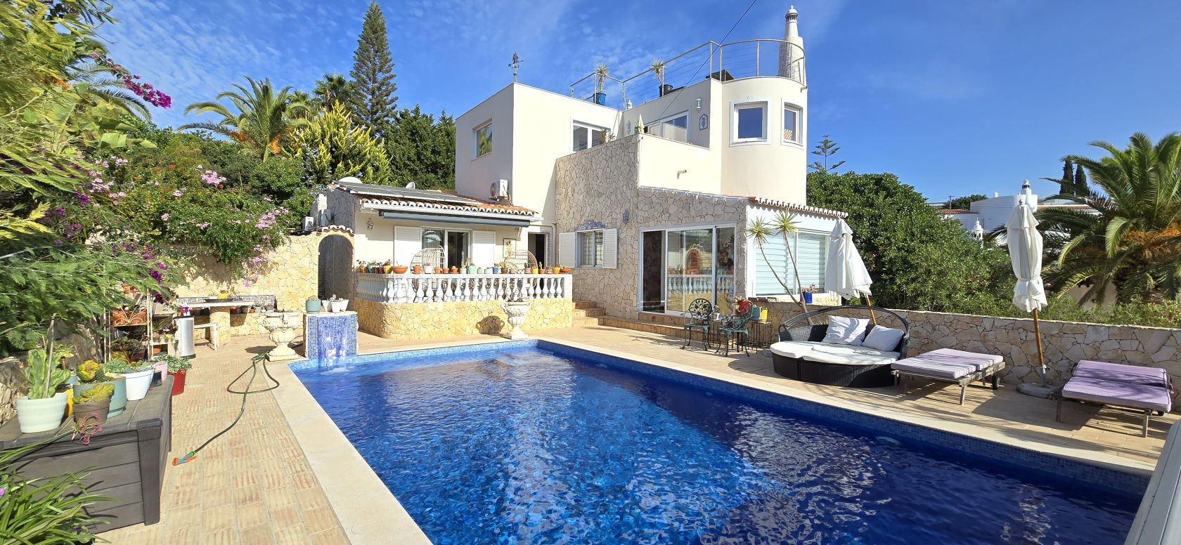 Property of the Week: 4 bed villa with pool a short walk from beach, village centre & amenities