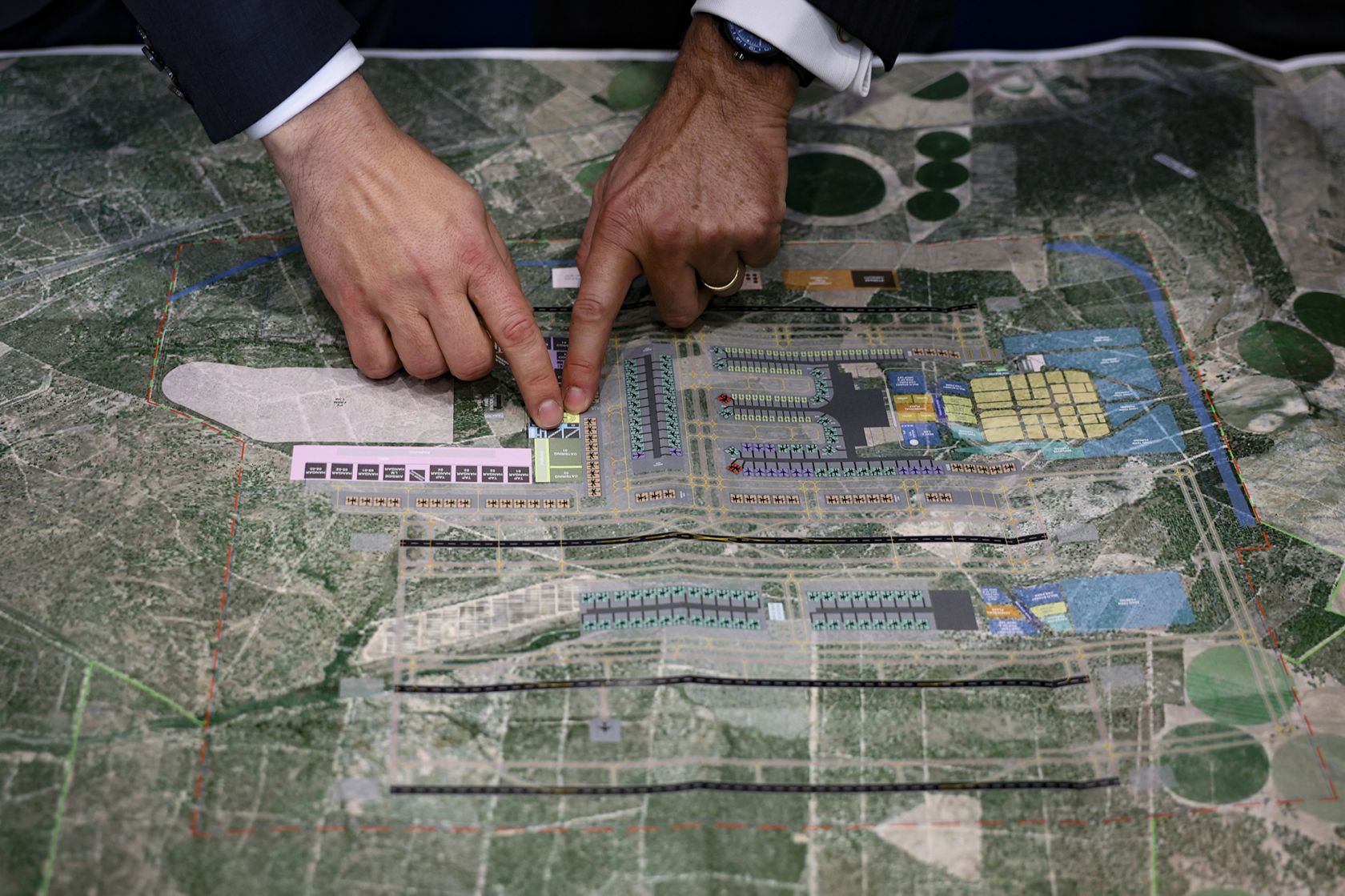 Location of the runways for the new Lisbon Airport revealed