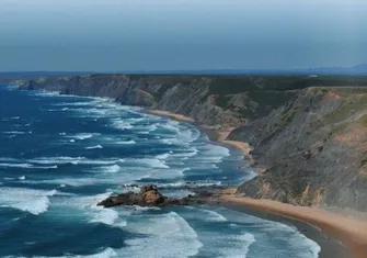 Surfing Portugal's winter waves