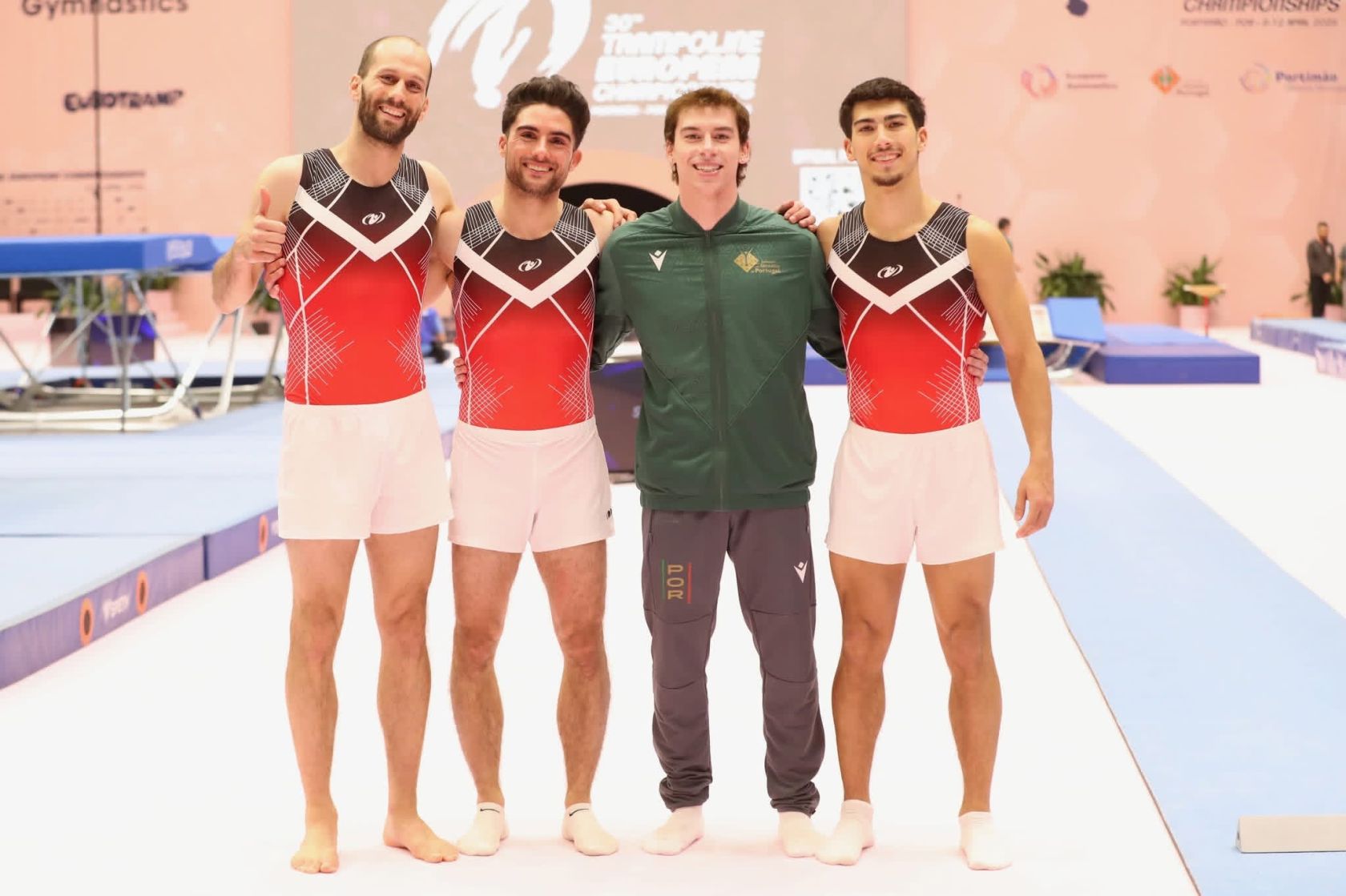 Portugal shines in European Trampoline Championships