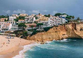 The picturesque Carvoeiro in the Algarve 