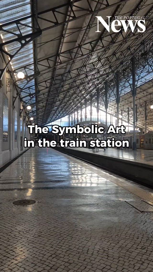 The Mythic Murals of Rossio Station in Lisbon