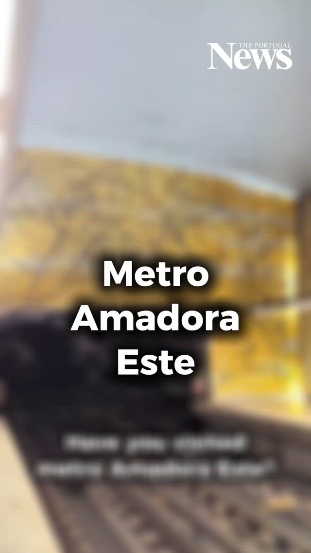 Metro Amadora Este en Lisboa