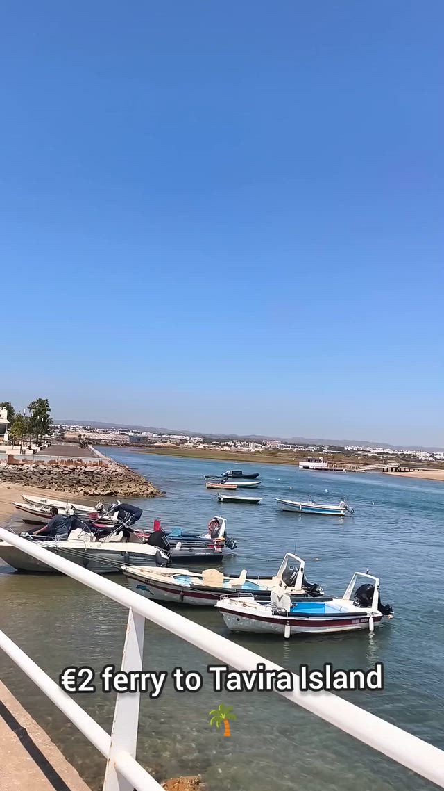 Did you know you can take a ferry to Tavira Island?