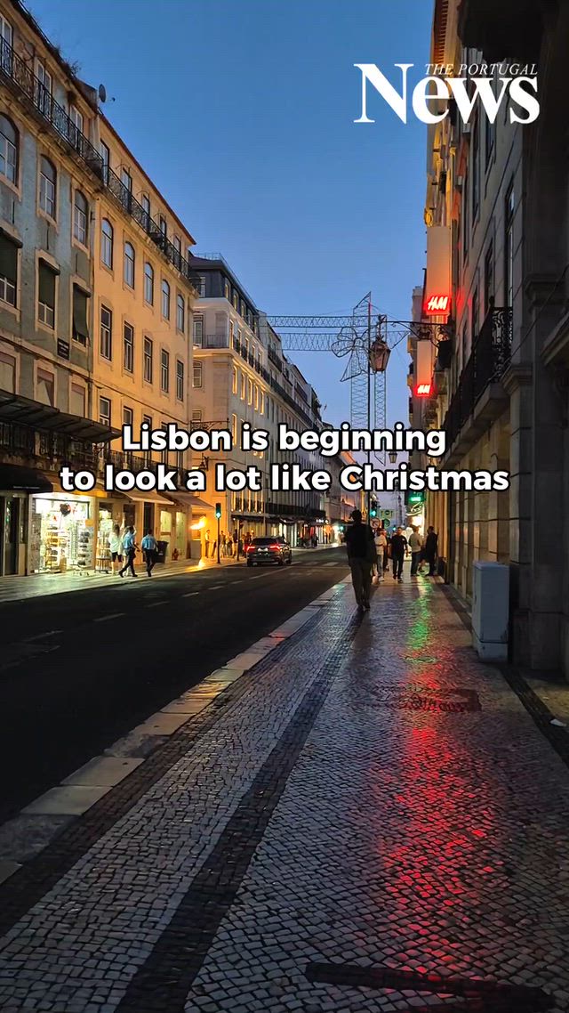 Lisbon’s Early Festive Glow