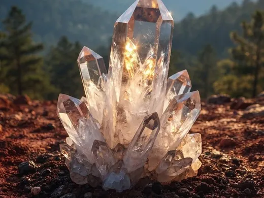 Geode Geological Formation Drought reveals crystals beneath Pyrenees riverbed - The Portugal News